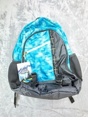 Summit Ridge Hiking Men's Teal and Black Daypack Sports 3 Pockets 35L